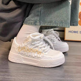 Dress Thick-Soled Shoes Women 2025 Autumn New Student Running Sneakers Dopamine Casual Shoes Women HZ1220