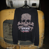 Ins Wind Personality Dark Print Sweater Long-Sleeved Hoodie Hoodie Retro Coat Street Trendy Y2k HZ1208