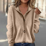 2025 Sheintemu Autumn And Winter Long-Sleeved Women's Sweater Cardigan New HZ1208