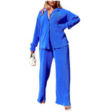 Women's Clothing Hot Burst Sexy Pressure Folds Loose Leisure Multi-Color Set HZ1220