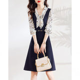 2025 Autumn And Winter New Korean Version Of The Lattice Coat Female Short Small Ins Student Suit Coat HZ1220