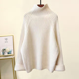 Fashion Korean Version Of The Suit Women's 2025 Autumn And Winter High-End Relaxation Knitted Sweater Half-Dress Two-Case HZ1220