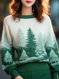 European Heavy Industry Sweater Women 2025 New Autumn And Winter Wearing A Unique Feeling Of Beautiful Super-Looking Knitted Shirt HZ1208