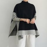 New Knitted Shawl Thicken Sweater In Autumn/Winter 2025 To Keep Warm Wool Mantle Japanese And Korean Temperament Coat Cloak HZ1220