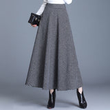 Hairy Dress Women's Autumn And Winter Big Skirt Mid-Length Skirt 2025 Autumn And Winter New Dress Showing Skinny Skirt HZ1220
