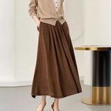 2025 Autumn Suit Hit Fake Two V-Neck Knitted Cardigan / Actually Tight Waist Half-Dressed Woman HZ1220